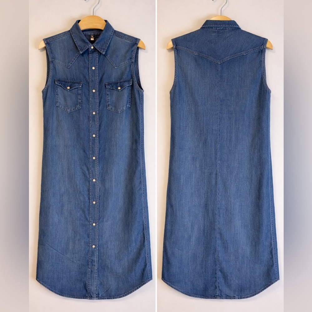 Polo by Ralph Lauren Denim Shirt Dress in Blue